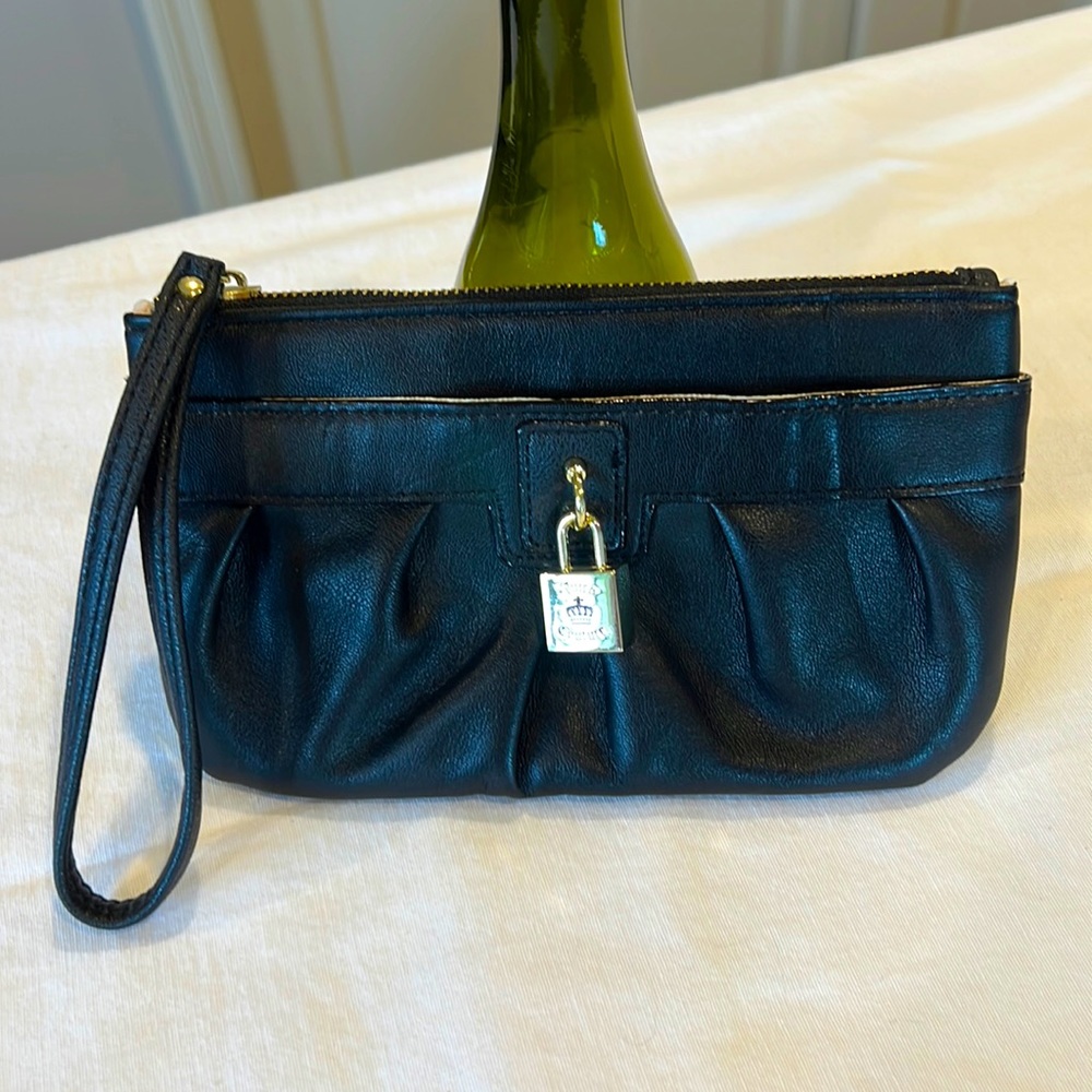 Juicy Couture buttery leather wristlet/wallet